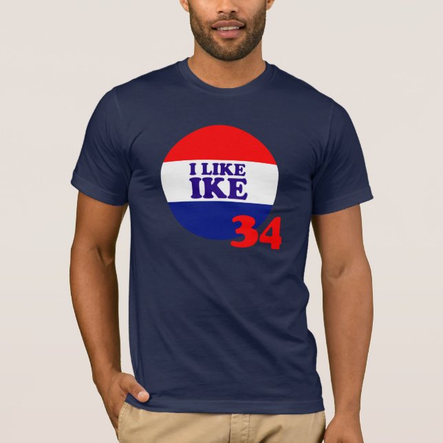J'aime le T-shirt simple d'Ike (Devant)