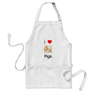 J'aime le tablier de porcs