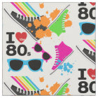 J'aime le tissu des années 80