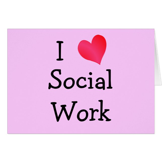 J'aime le travail social (Devant horizontal)