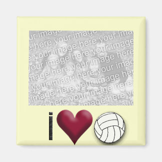 j'aime le volley-ball PHOTO MAGNET