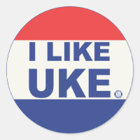 J'aime les autocollants UKE