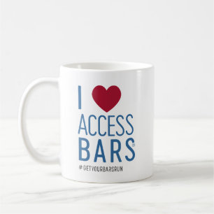 J'aime les barres d'accès Mug