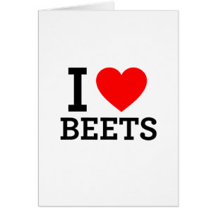 J'aime les betteraves