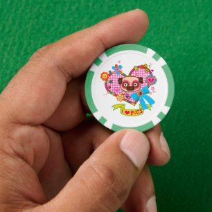 J'Aime Les Carlins ! Jetons de poker