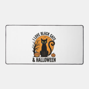 J'aime les chats noirs Halloween Vintage Shirt Des