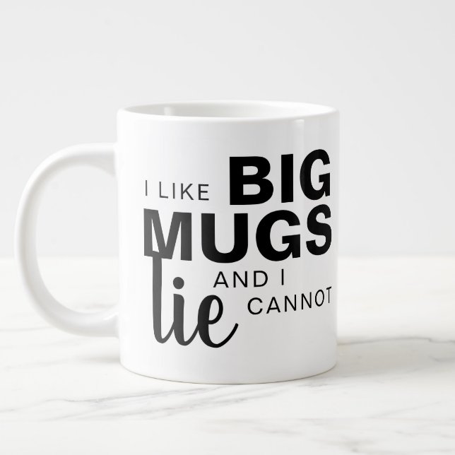 J'aime les grosses tasses et je ne peux pas mentir (Gauche)