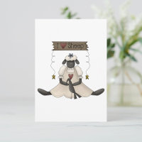 J'aime les invitations de moutons