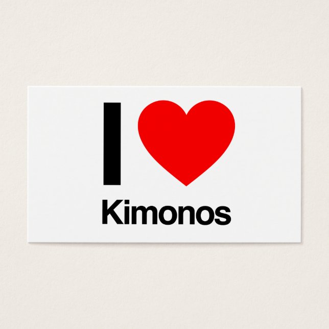 j'aime les kimonos (Devant)