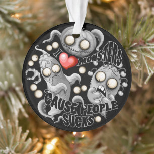 J'aime les monstres parce que les gens aiment les 