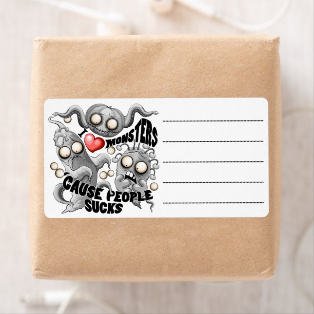 J'aime les monstres parce que les gens aiment les  (En situation)