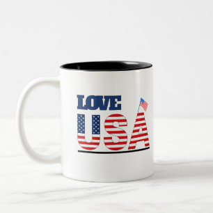 J'aime les nouveaux designs de mugs Usa
