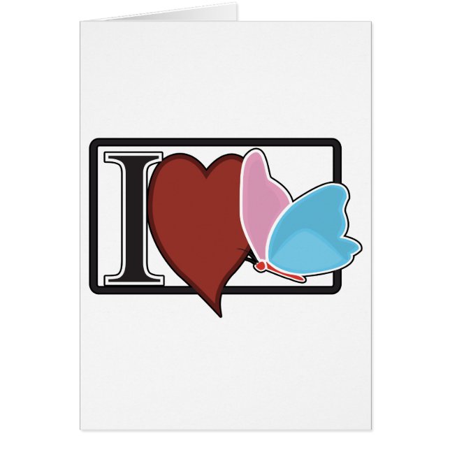 J'aime les papillons (Devant)