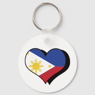 J'aime les Philippines Porte-clés