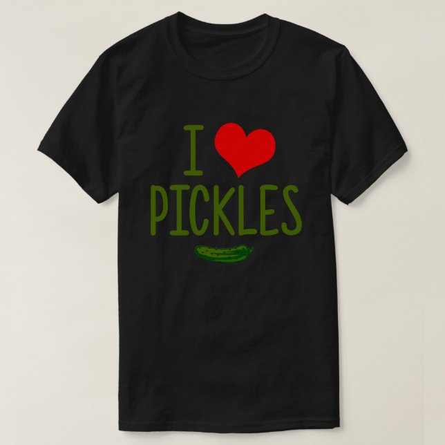 J'Aime Les Pickles ! T-shirt classique (Design devant)
