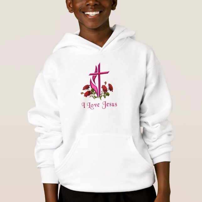 J'aime les t-shirts Jésus (Devant)