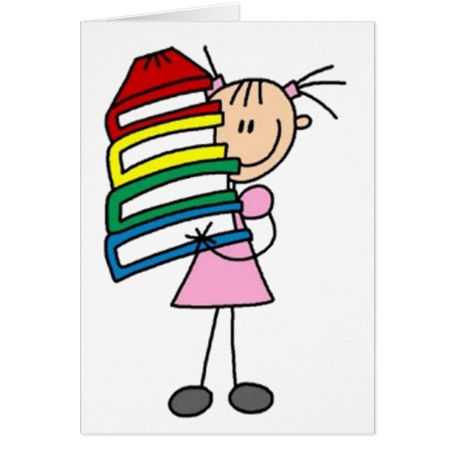 J'Aime Lire La Figure De Stick (Devant)