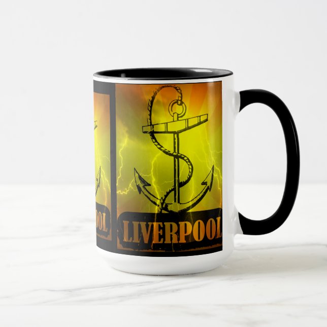 J'aime Liverpool - Mug (Droite)