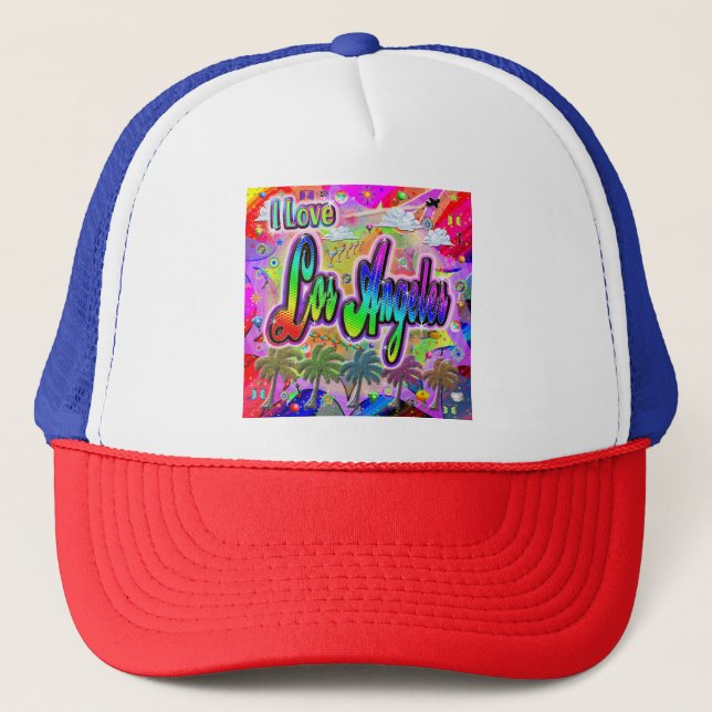 J'AIME Los Angeles Vista Casquette Express (Devant)