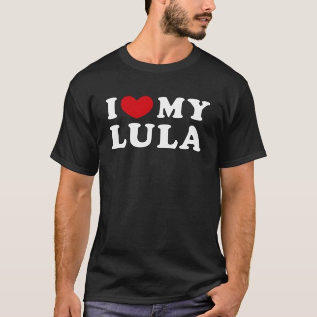 J'Aime Ma Lula, J'Ai Coeur Mon Sweat - shirt à cap (Devant)