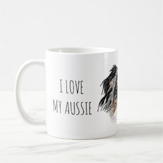 J'aime ma Mug de Chien Aussie