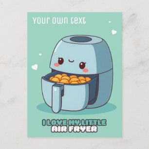 J'aime ma petite carte postale de cuisine de frais