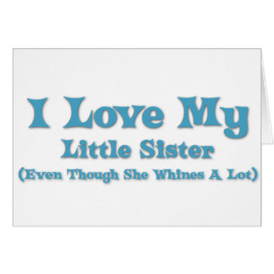 J'aime ma petite soeur