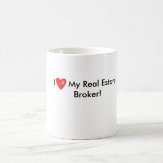 J'aime ma tasse d'agent immobilier !