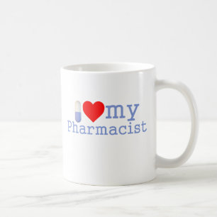 J'aime ma tasse de café de pharmacien