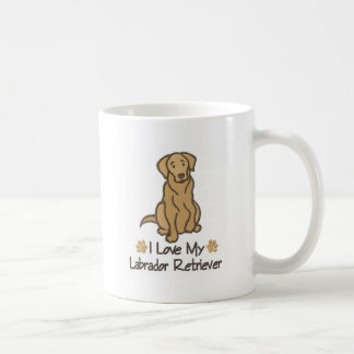 J'aime ma tasse de labrador retriever