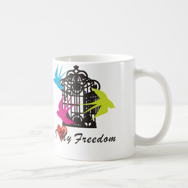 J'aime ma tasse de liberté (Droite)