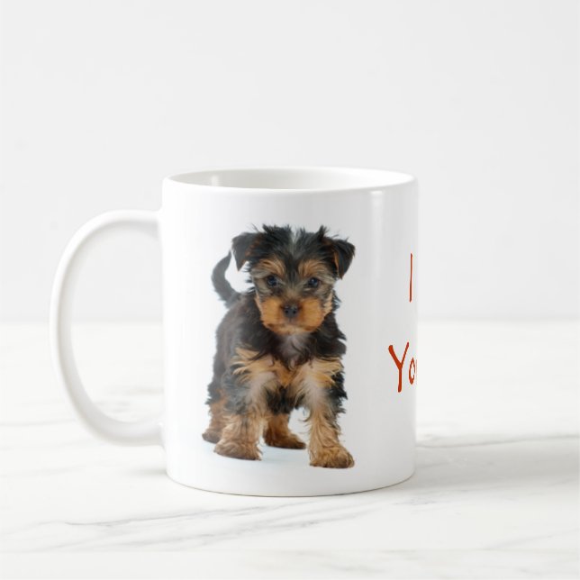 J'aime ma tasse de Yorkshire Terrier (Gauche)
