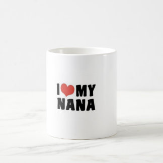J'aime ma tasse Nana de thé de tasse de café de