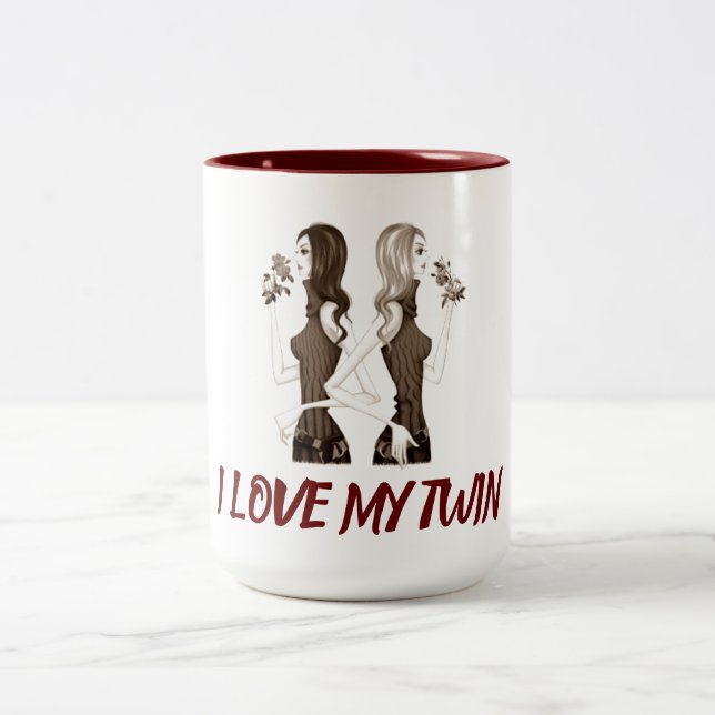 ****J'AIME MA TWIN**** MUG (Centre)