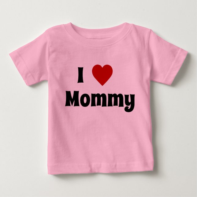 J'aime maman tshirt (Devant)
