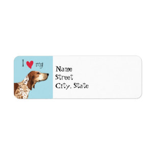 J'aime mon American English Coonhound
