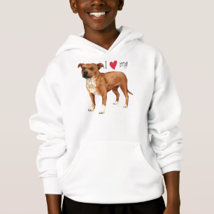 J'aime mon bull-terrier du Staffordshire
