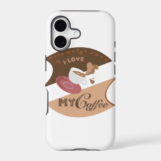 J'aime mon café Retro Java (Verso)