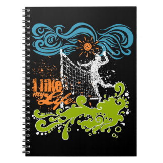 J'aime MON Carnet de volley-ball de vie