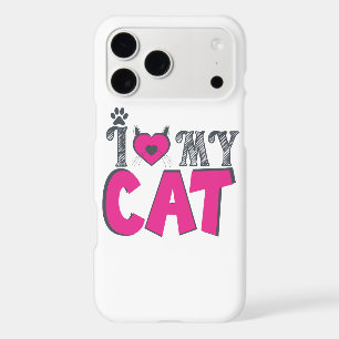 J'aime mon chat – Conception adorable pour amateur