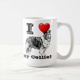 J'aime mon Collie Mug