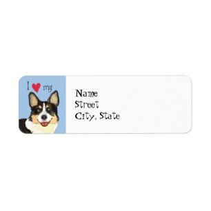 J'aime mon corgi de Gallois de cardigan