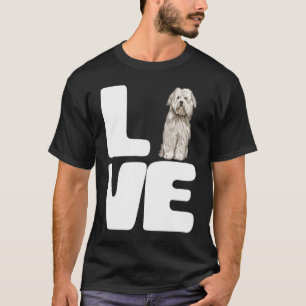J'aime Mon Coton De Tulear L'Amour Love [French La T-Shirt