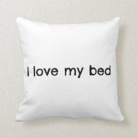 J'Aime Mon coussin De Lit
