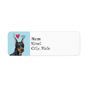 J'aime mon Doberman