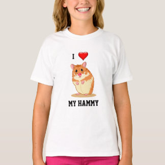 J'Aime Mon Hammy Hamster T-shirt