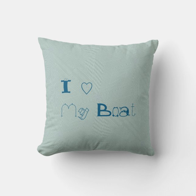 J'Aime Mon Oreiller À Jets De Bateau (Recto)