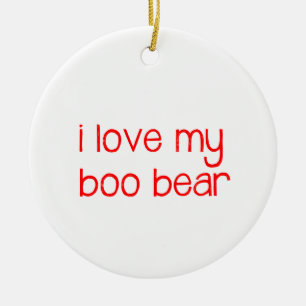 J'Aime Mon Ornement Porteur De Boo