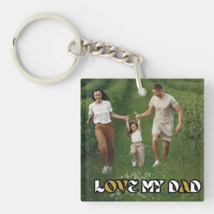 J'aime mon père Porte - clé