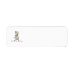 J'aime mon petit chien blanc - Westie